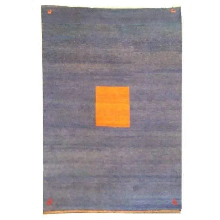 Indian Hand-Knotted Gabbeh Rug 9'6" X 6'7"